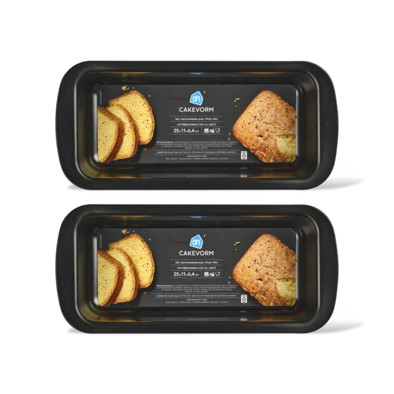 AH Cakevorm 25cm 2-pack