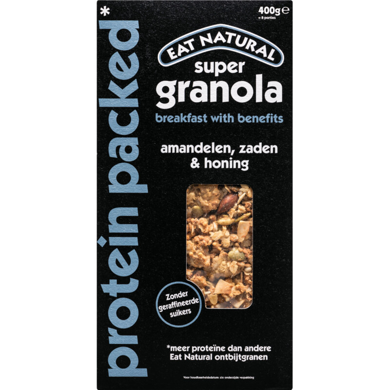 Een afbeelding van Eat Natural Super granola protein packed