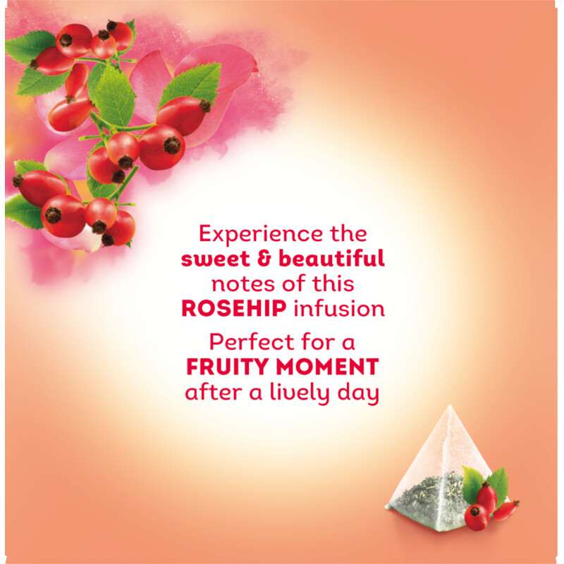 Een afbeelding van Lipton Rosehip infusion