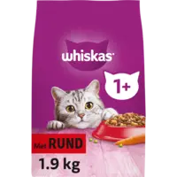 Whiskas 1+ Brokken met rund