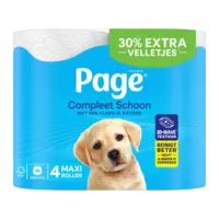 Page Compleet schoon toiletpapier maxi