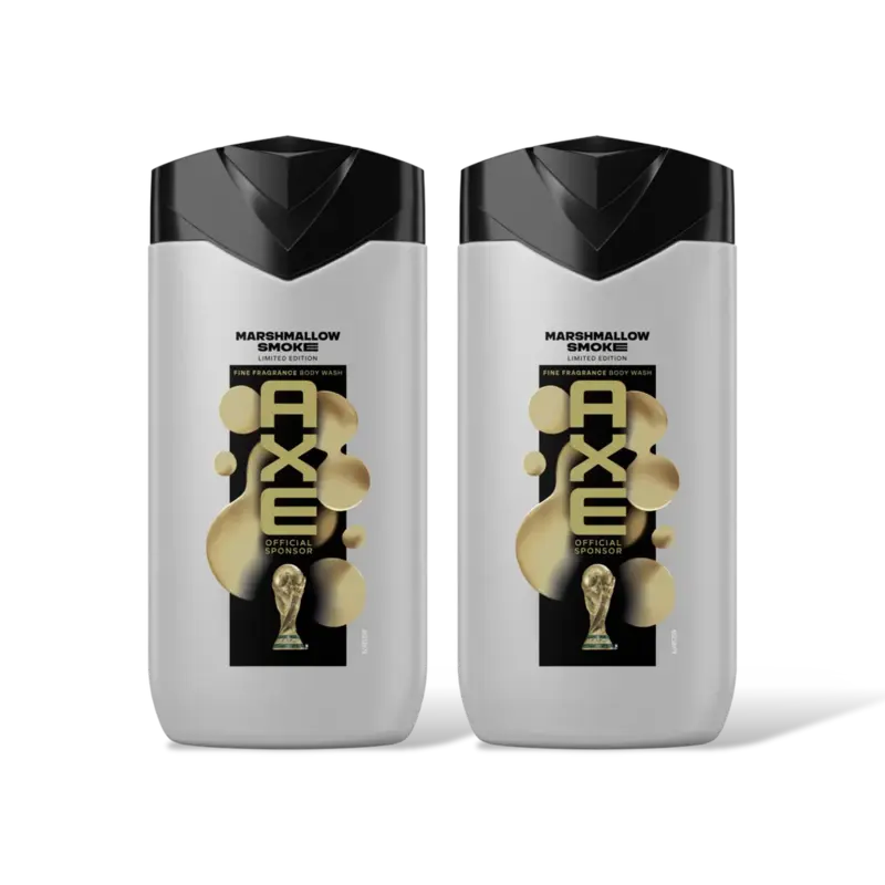 Axe Marshmallow smoke showergel 2-pack