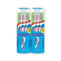Aquafresh Clean & flex hard tandenborstel 2-pack