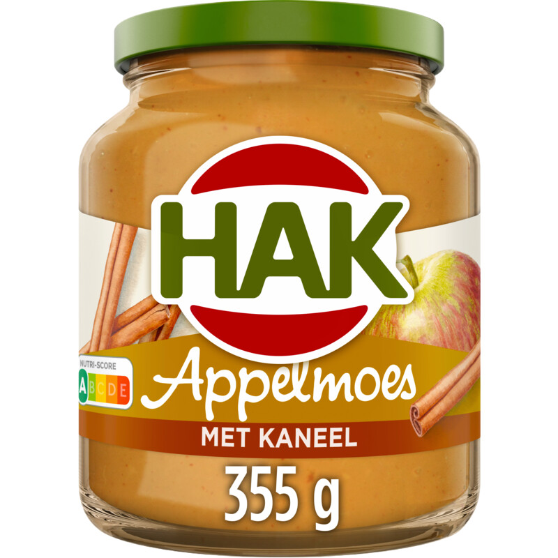 Een afbeelding van Hak Appelmoes met kaneel