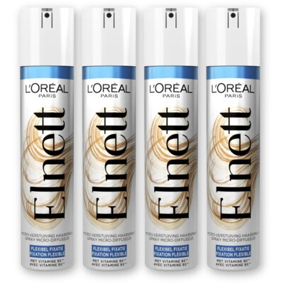 pdp-image-Elnett Flexible haarspray coiffure 4-pack