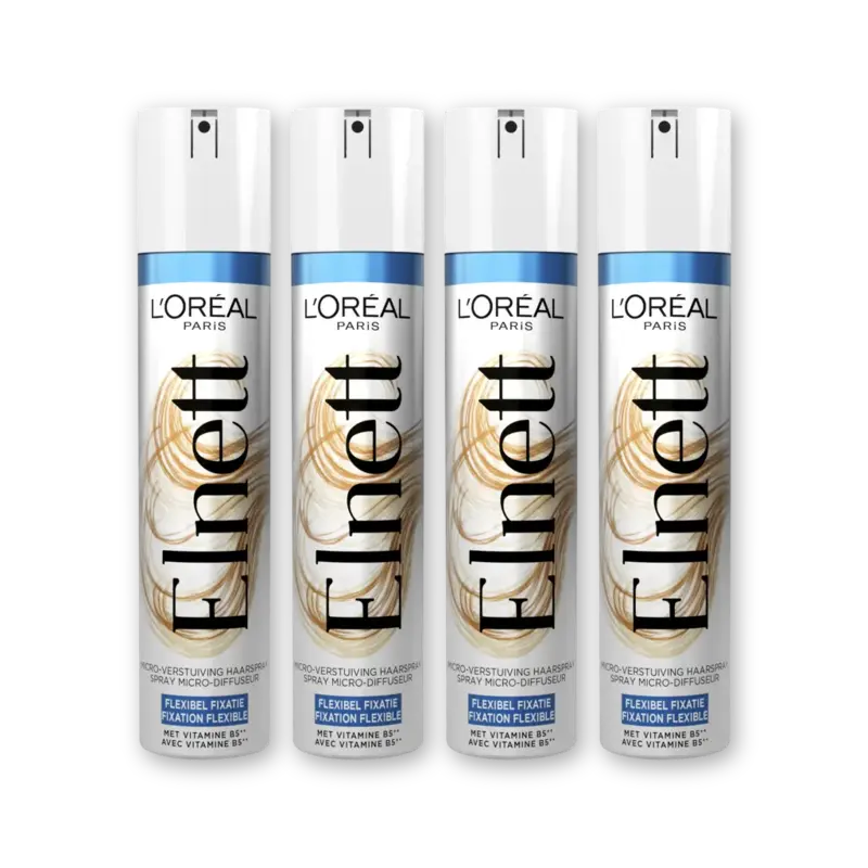 Elnett Flexible haarspray coiffure 4-pack