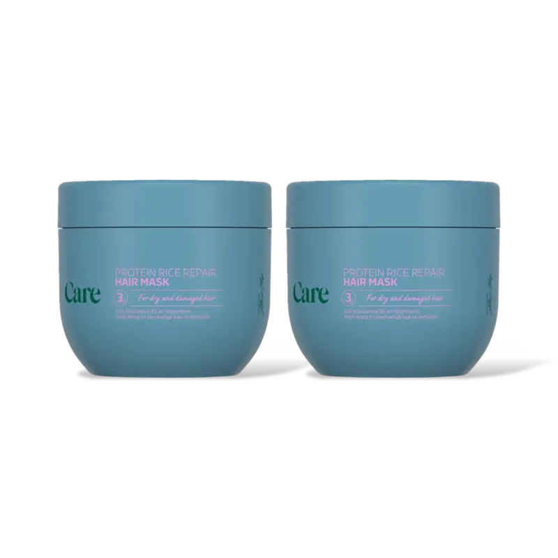 Care Protein rice repair hair mask 2-pack