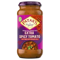 Patak's Extra spicy tomato sauce