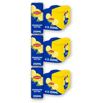pdp-image-Lipton Ice tea sparkling 4-pack 3-pack