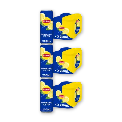 pdp-image-Lipton Ice tea sparkling 4-pack 3-pack