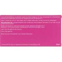 Een afbeelding van Losecosan Maagsapresistente tablet omeprazol 20mg