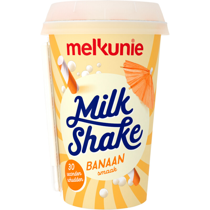 Een afbeelding van Melkunie Milkshake banaan