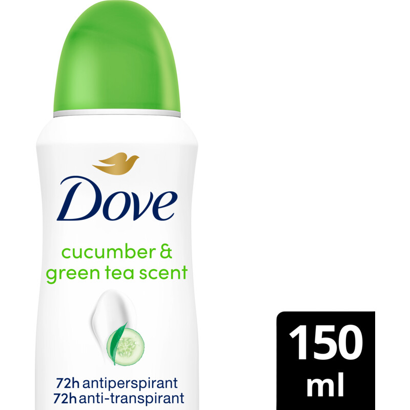 Dove Go fresh cucumber anti-transpirant spray