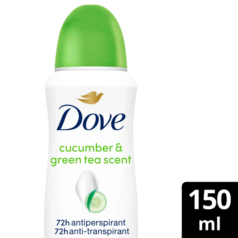 Dove Go fresh cucumber anti-transpirant spray