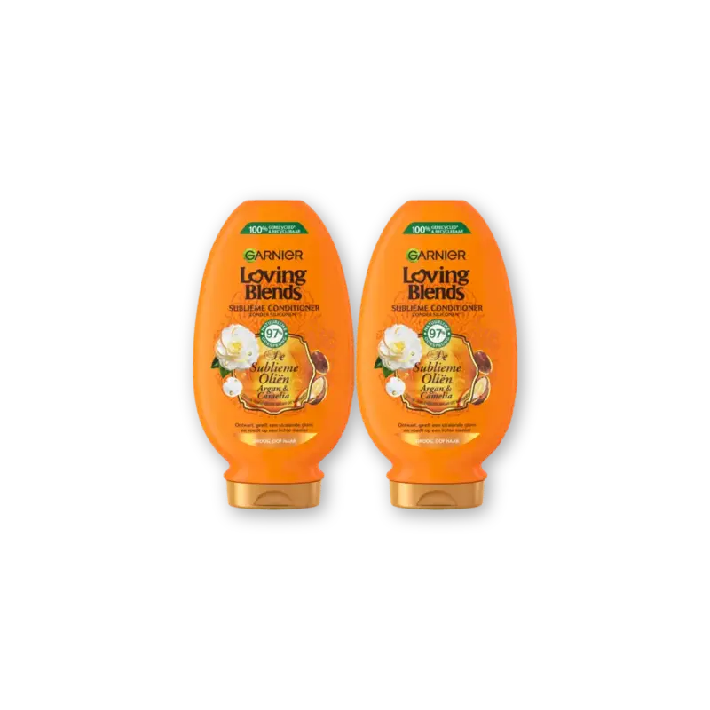 Loving Blends Argan & cameliaolie conditioner 2-pack