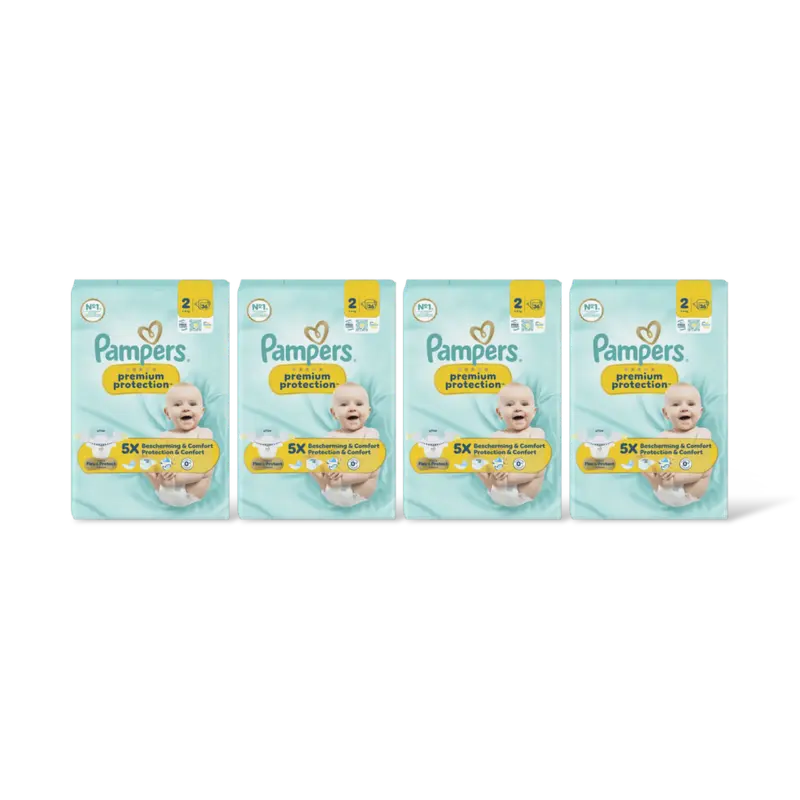 Premium protection luiers maat 2 4-pack