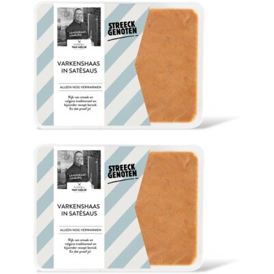 pdp-image-Streeckgenoten Varkenshaas in satÃ©saus 2-pack