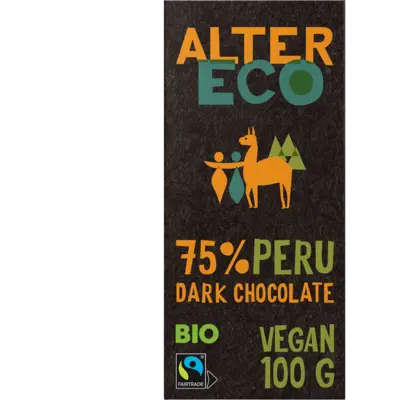 pdp-image-Alter Eco 75% peru dark chocolate vegan