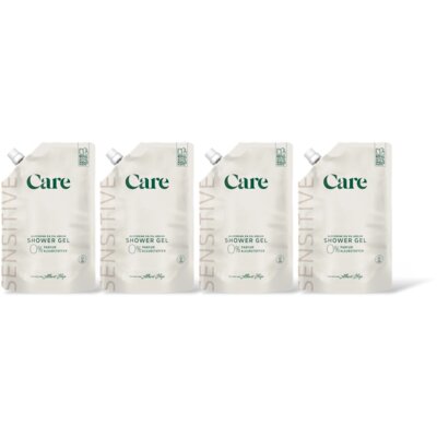pdp-image-Care Sensitive shower gel 0% refill 4-pack