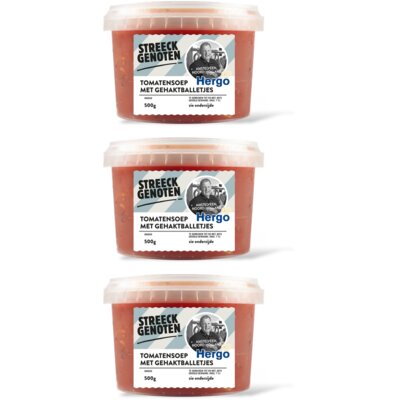 pdp-image-Streeckgenoten Tomatensoep met gehaktballetjes 3-pack