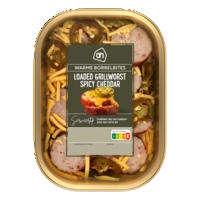 AH Loaded grillworst spicy cheddar