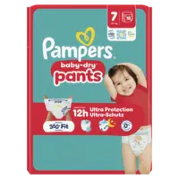 Pampers Baby-dry pants luierbroekje maat 7