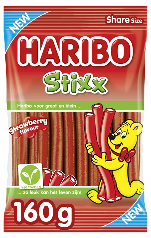 Haribo Stixx strawberry