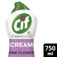 Cif Cream pink flower