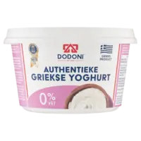 Dodoni Griekse yoghurt 0% vet