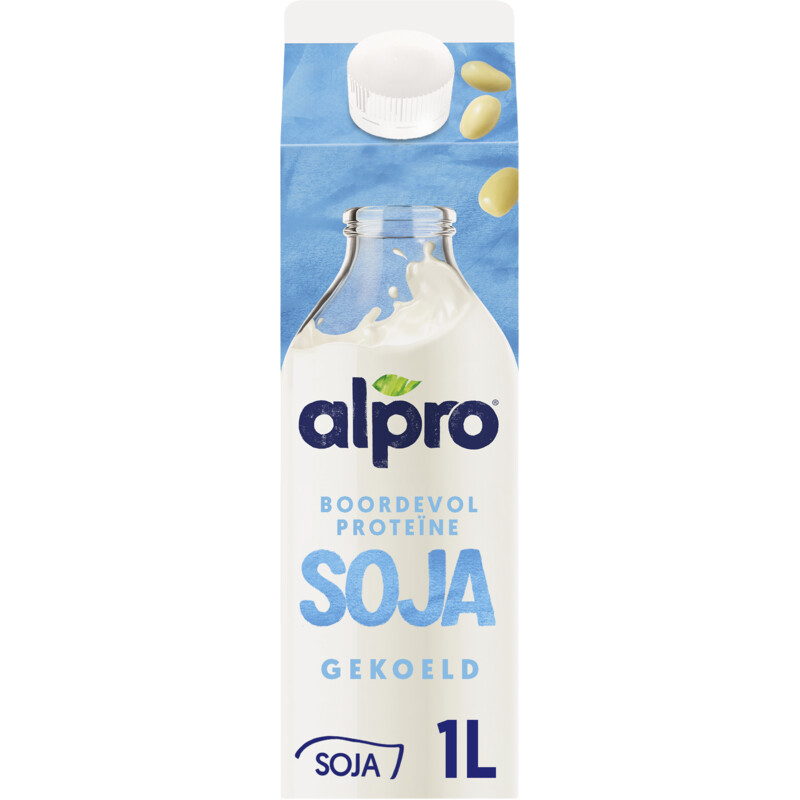 Een afbeelding van Alpro Sojadrink original gekoeld