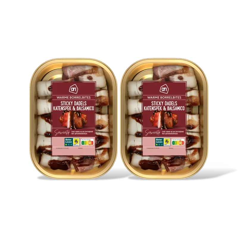 AH Sticky dadels katenspek & balsamico 2-pk