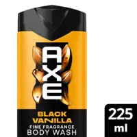 Axe Black vanilla + fine fragrance showergel