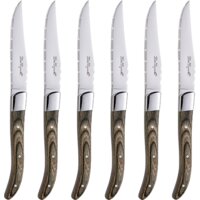 Een afbeelding van Lou Laguiole 6 delig lou laguiole steakmessen