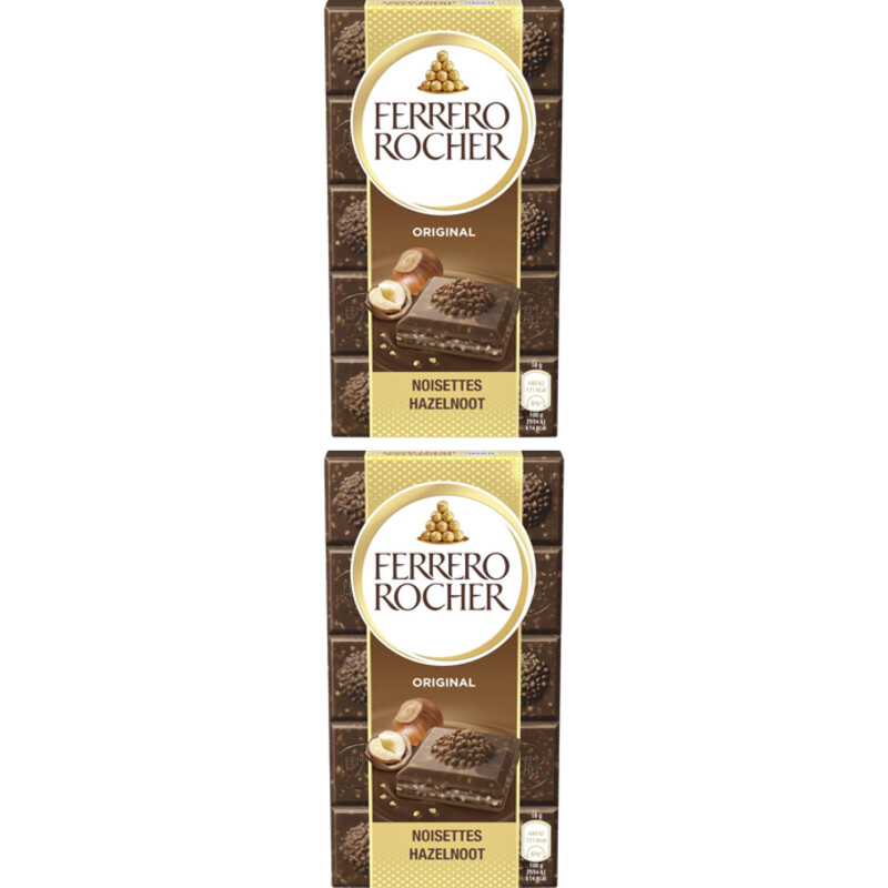 Ferrero Rocher melk reep 2-pack