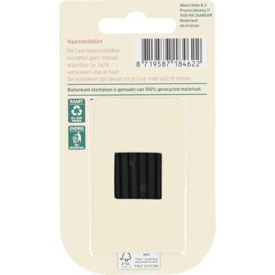 pdp-image-Care Accessories haarelastieken zwart