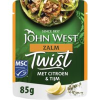 John West Twist zalm met citroen & tijm