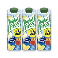 DubbelFrisss 1Kcal appel & perzik 3-pack