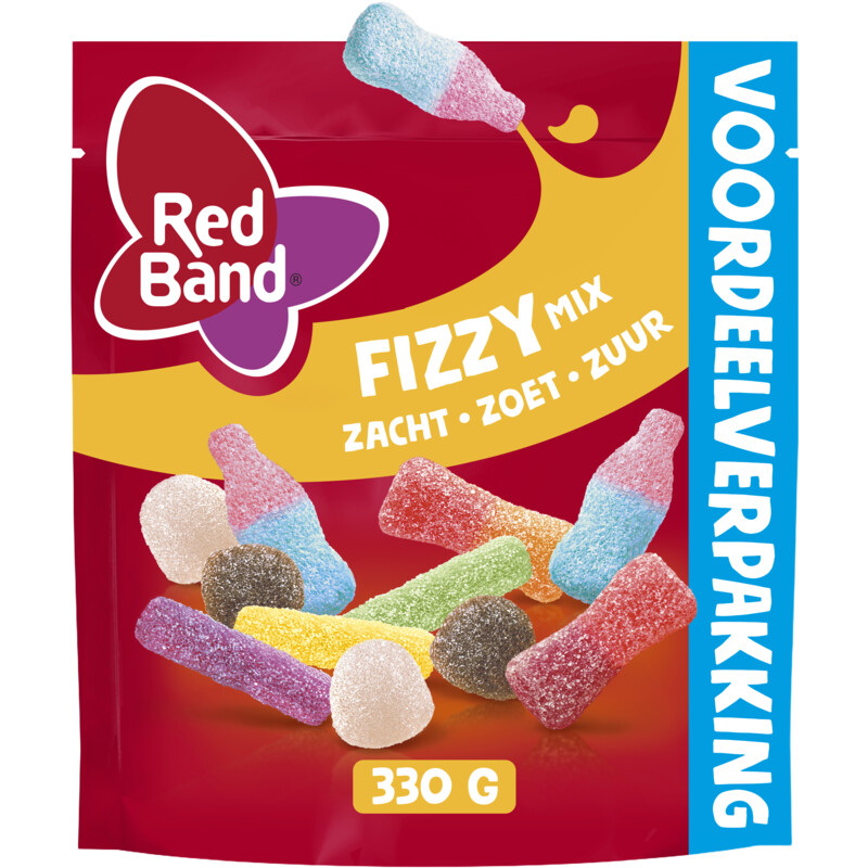 Een afbeelding van Red Band Fizzy mix voordeelverpakking