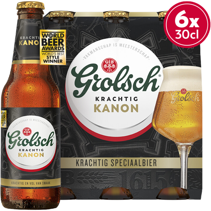 Een afbeelding van Grolsch Krachtig kanon speciaalbier 6-pack