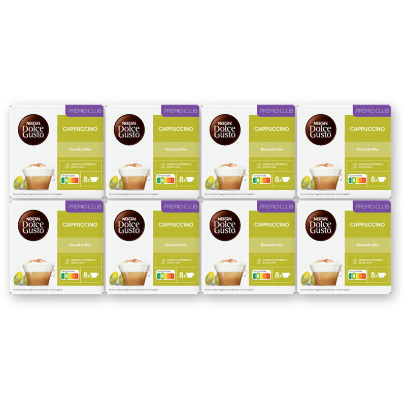 Nescafé Dolce Gusto Cappuccino capsules 8-pack