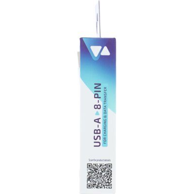pdp-image-VOYA USB-A naar 8-pin kabel 1 meter