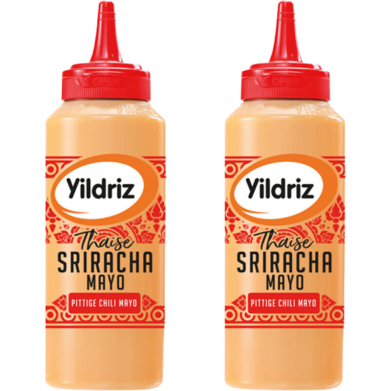 Een afbeelding van Yildriz Thaise sriracha mayo 2-pack