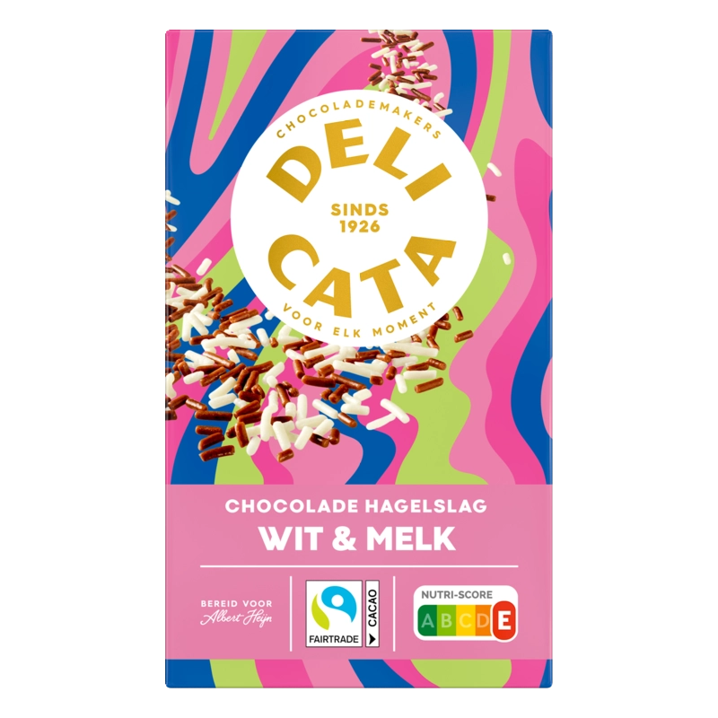 Chocolade hagelslag wit & melk