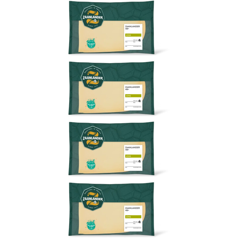 AH Zaanlander Jong 48+ plakken 4 pack