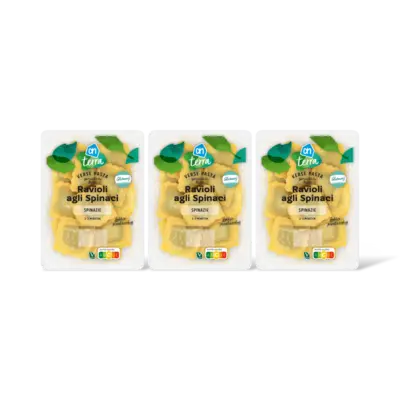 pdp-image-AH Terra Plantaardig ravioli agli spinaci 3-pack