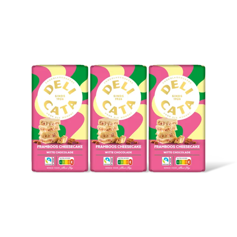 Wit met cheesecakevulling 3-pack
