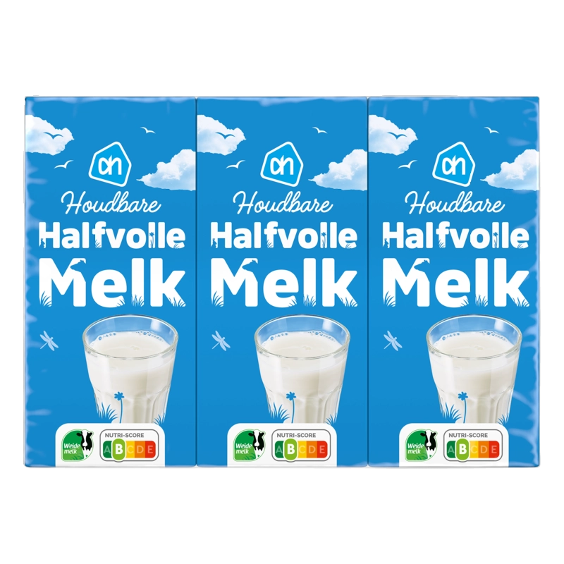 Houdbare halfvolle melk 6-pack