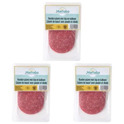 pdp-image-Marhaba Rundersalami met kip en kalkoen 3-pack