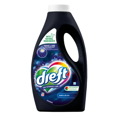 pdp-image-Dreft Ultimate care wasmiddel dark & black