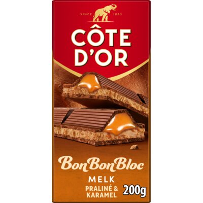 pdp-image-Côte d'Or BonBonBloc chocoladereep praliné karamel